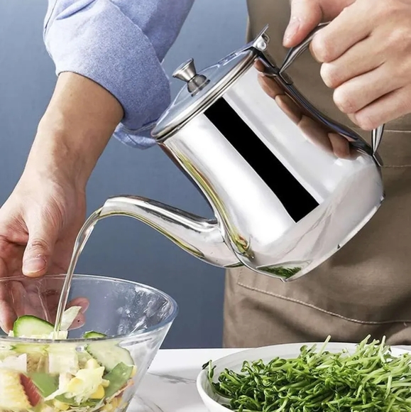 Stainless steel teapot - Picture 1 of 4